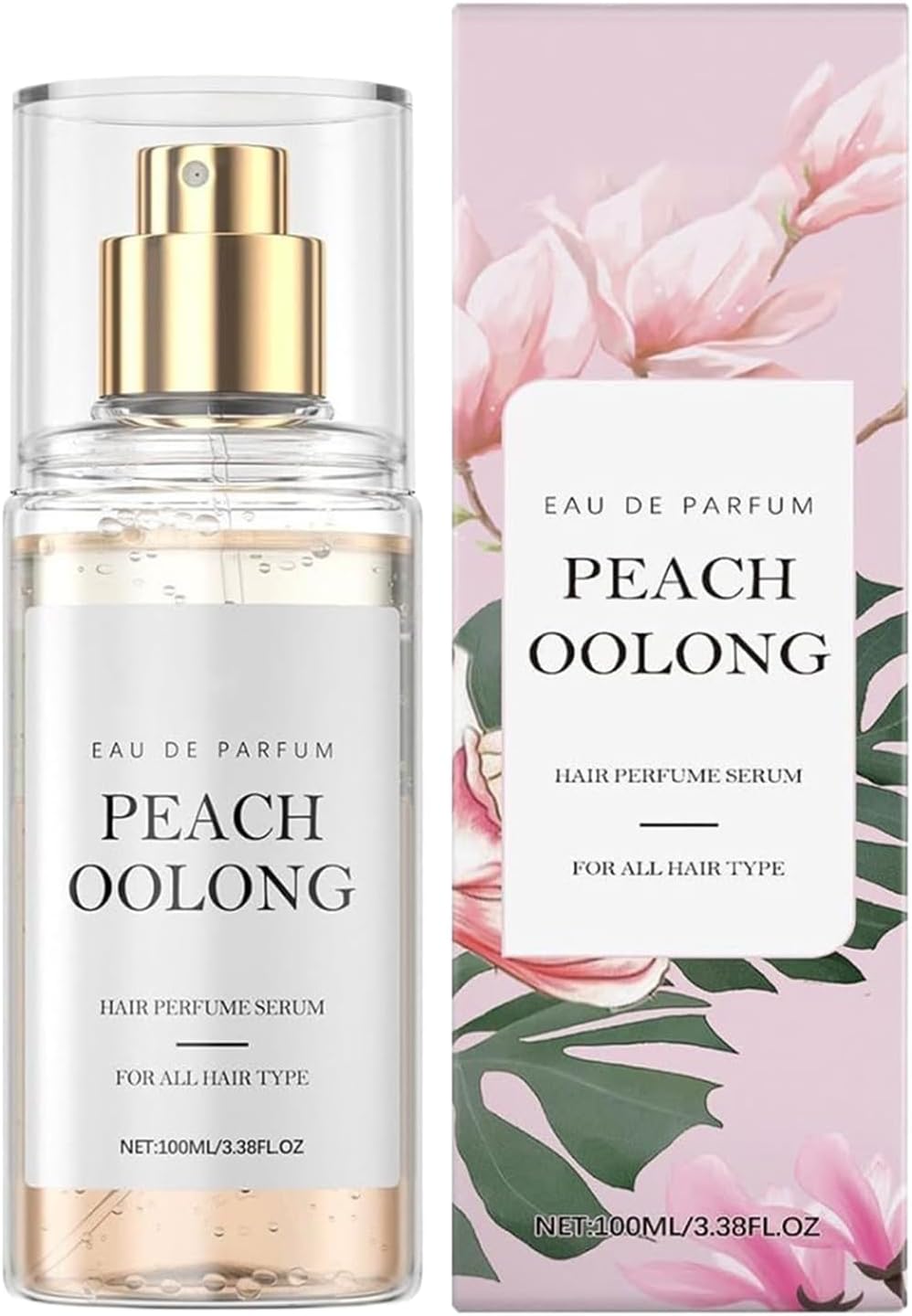 Parfum capillaire pour femme, brume parfumée légère d&rsquo;été à longue durée, spray capillaire à l&rsquo;huile d&rsquo;argan avec kératine et élastine pour femmes adolescentes, rendez-vous galant, mariage 100 ml