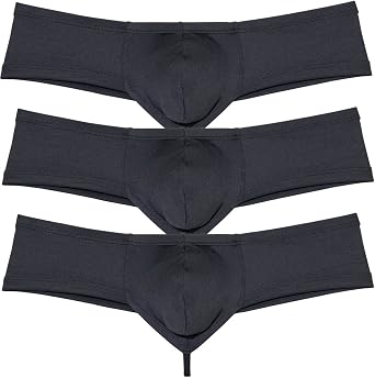 Pouch Enhance Boxer Briefs for Men Skin Feel String Crotch Brazilian Bikini Skimpy Trunks