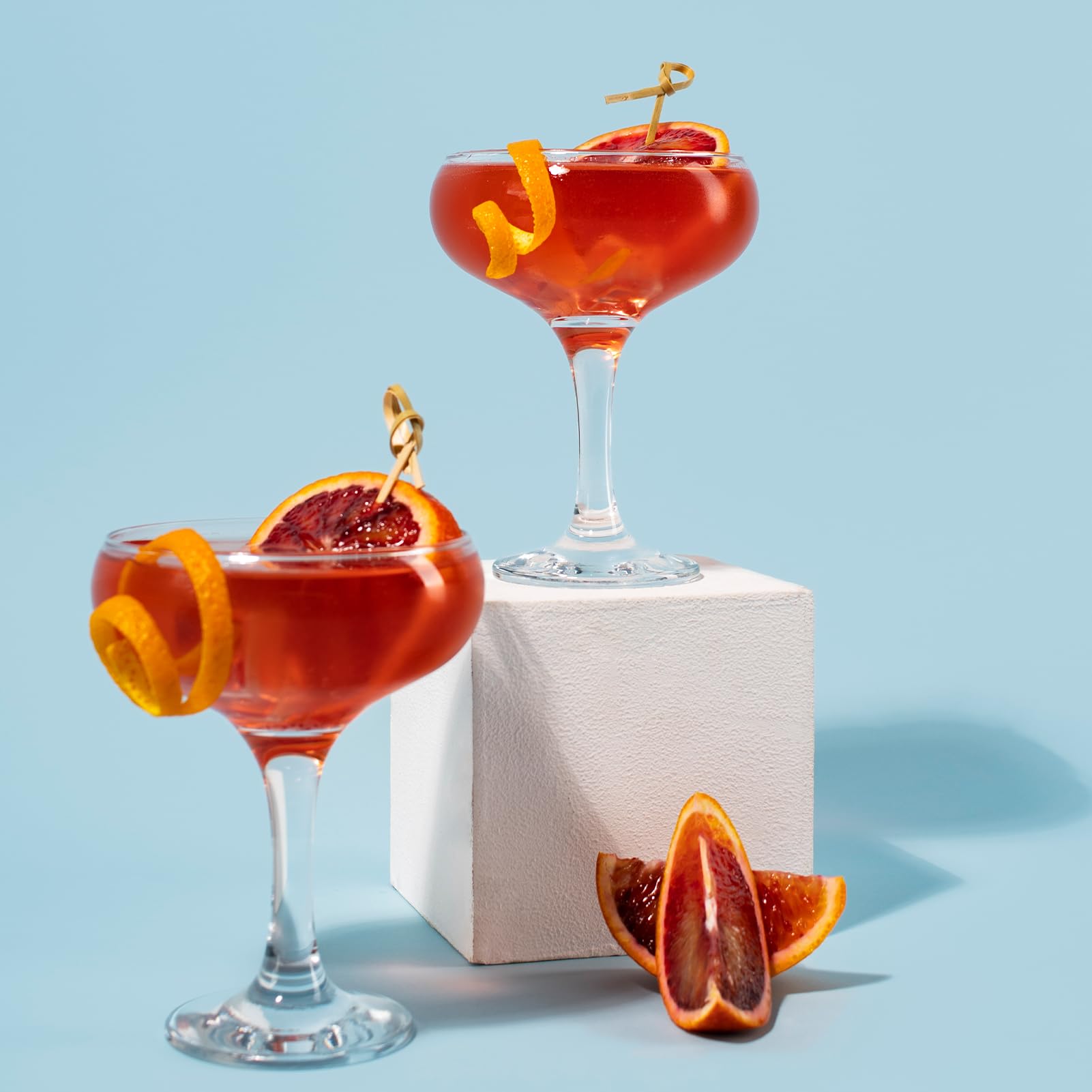 Super Margarita Daiquiri Manhattan Martini-Glas-Set, klassische Mini-Martini-Gläser, 142 ml Fassungsvermögen, perfekt für Zuhause, Bar, Partys und Unterhaltung, 6-teilig