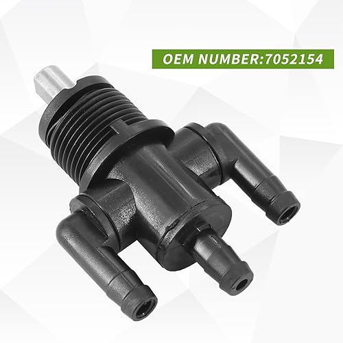 Miniatura 3 de KIPA Interruptor de válvula de gasolina de cierre de combustible de 3 vías 7052154 para Polaris Xplorer 300 400 Scrambler 400 Magnum 500 Trail Boss