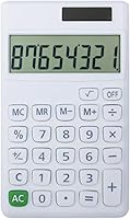 Vista 9 de Calculadoras Estándar Básicas Calculadora Digital Pequeña de Escritorio con Pantalla LCD de 8 Dígitos, Energía Solar y Batería Calculadora Rosa de 8