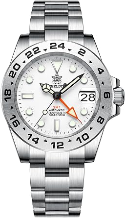 Burnside Steeldive SD1992, GMT, White, NH34, Sapphire, Lume, 300m Diver, Diving, BNIB