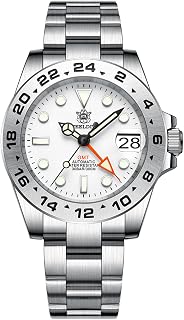 Steeldive SD1992, GMT, White, NH34, Sapphire, Lume, 300m Diver, Diving, BNIB