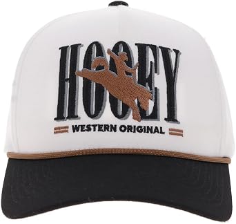 HOOEY Wild Ride Adjustable Snapback Rope Hat