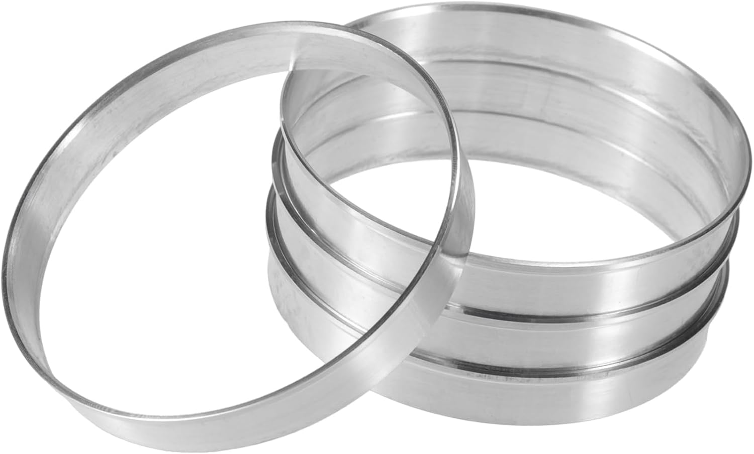 4pcs OD 67.1mm to ID 66.6mm Aluminum Alloy Car Hub Centric Rings Wheel Bore Center Spacer Automotive Parts