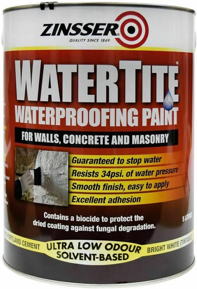 Zinsser Watertite 5 Litre Amazon.co.uk DIY & Tools