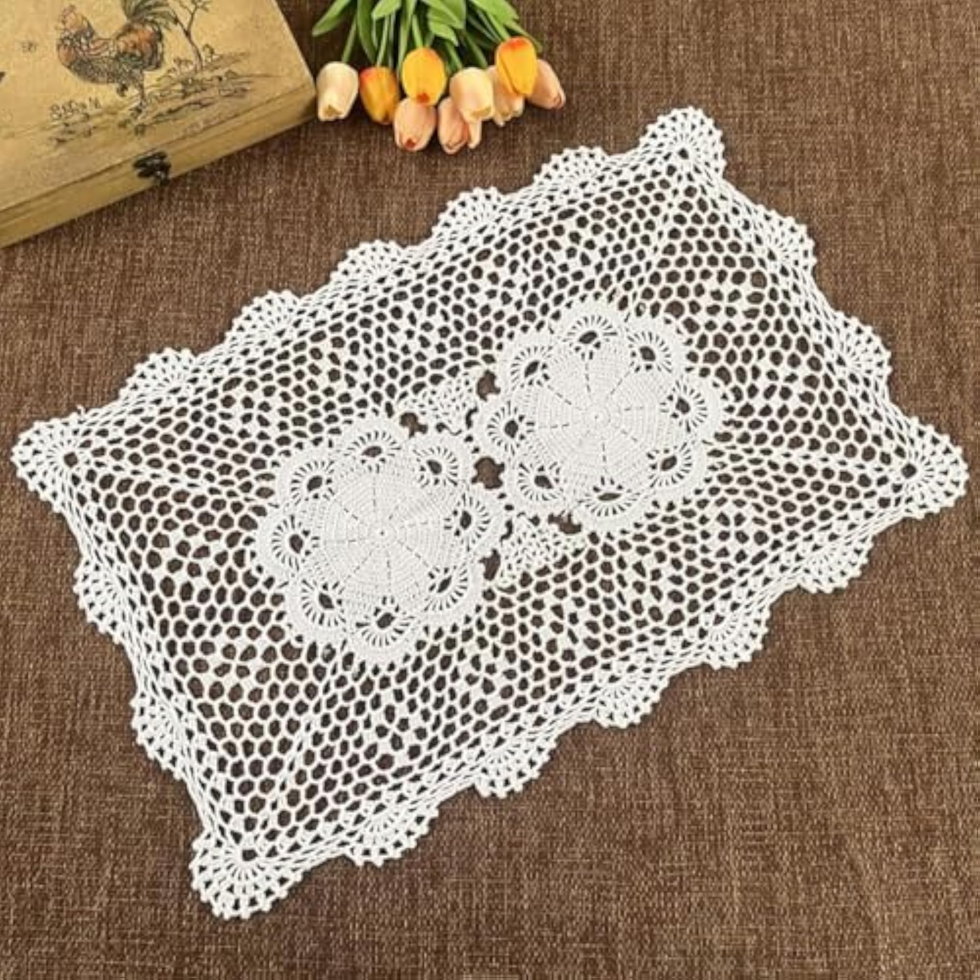 Practical Multifunction Dining Table Placemat for Farmhouse Style