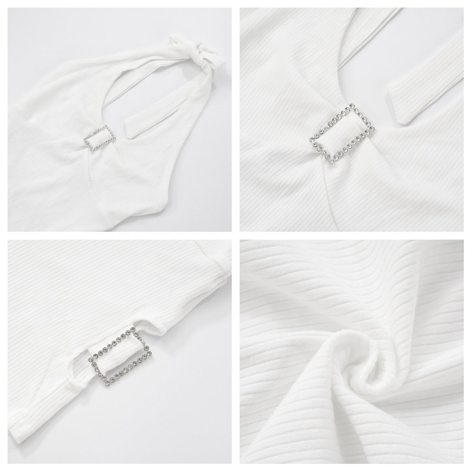 Moda damska Halter Pajacyki Krawat Plecy Slim Fit Jednolity kolor Seksowne krótkie kombinezony