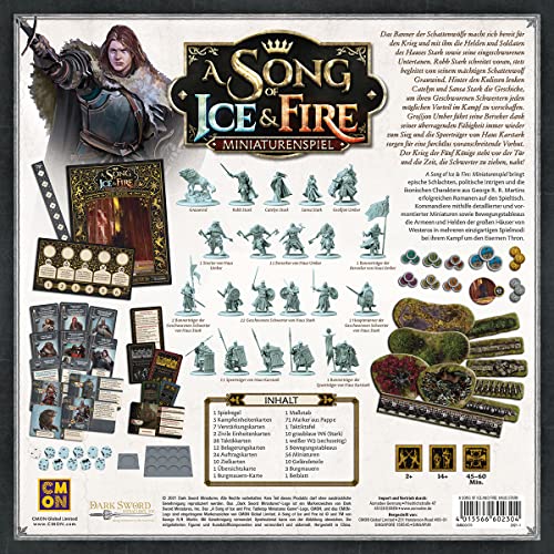 A Song of Ice & Fire Stark juego para tardes de estrategia con amigos y familia 3