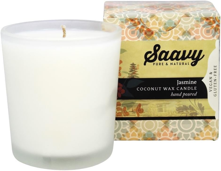 Jasmine Coconut Wax Candle.