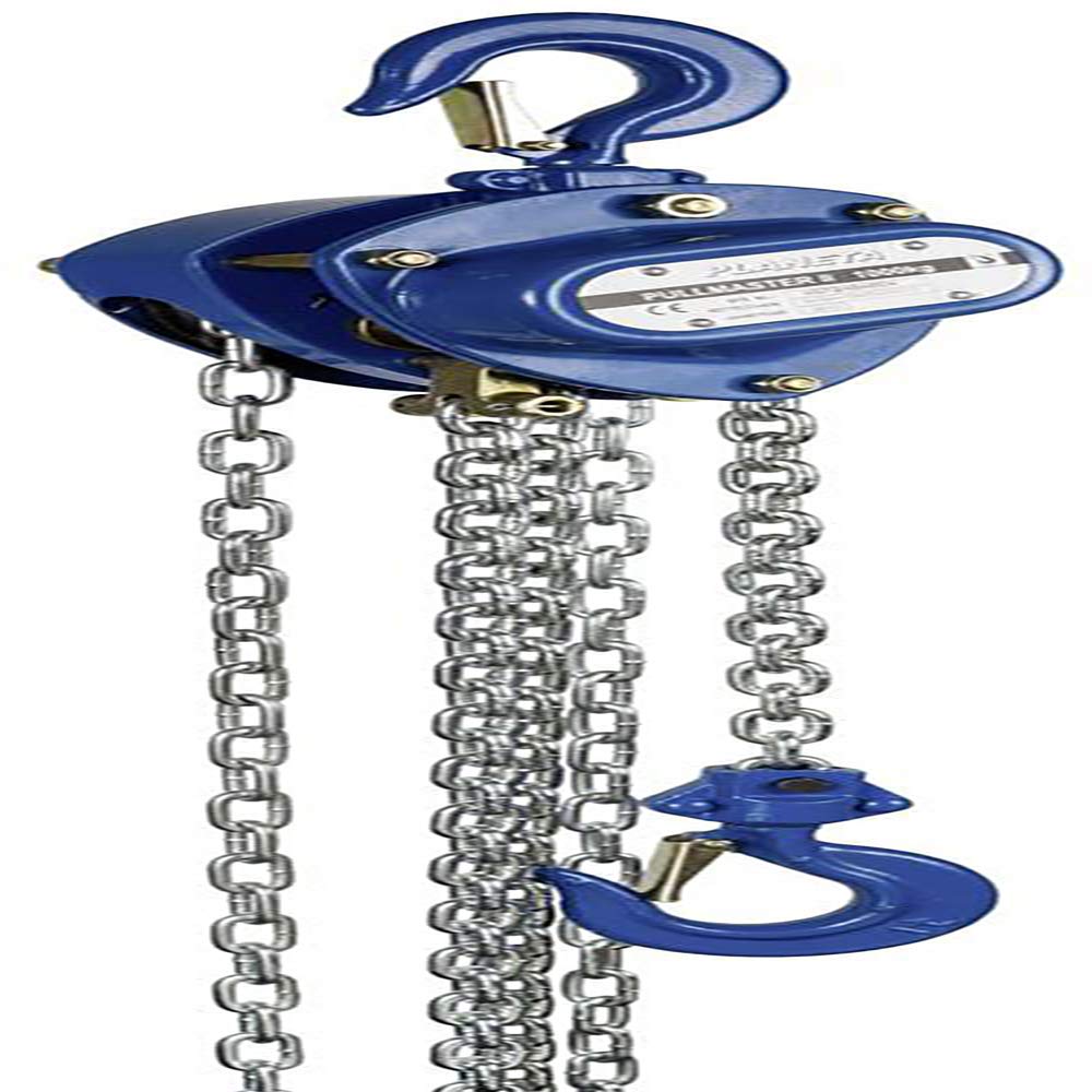 PLANETA Pullmaster-II Flaschenzug – 1500kg, 3m Hub, 2,5m Bedienlänge – Kompakt, Robust, Mit Prüfzeugnis & CE!