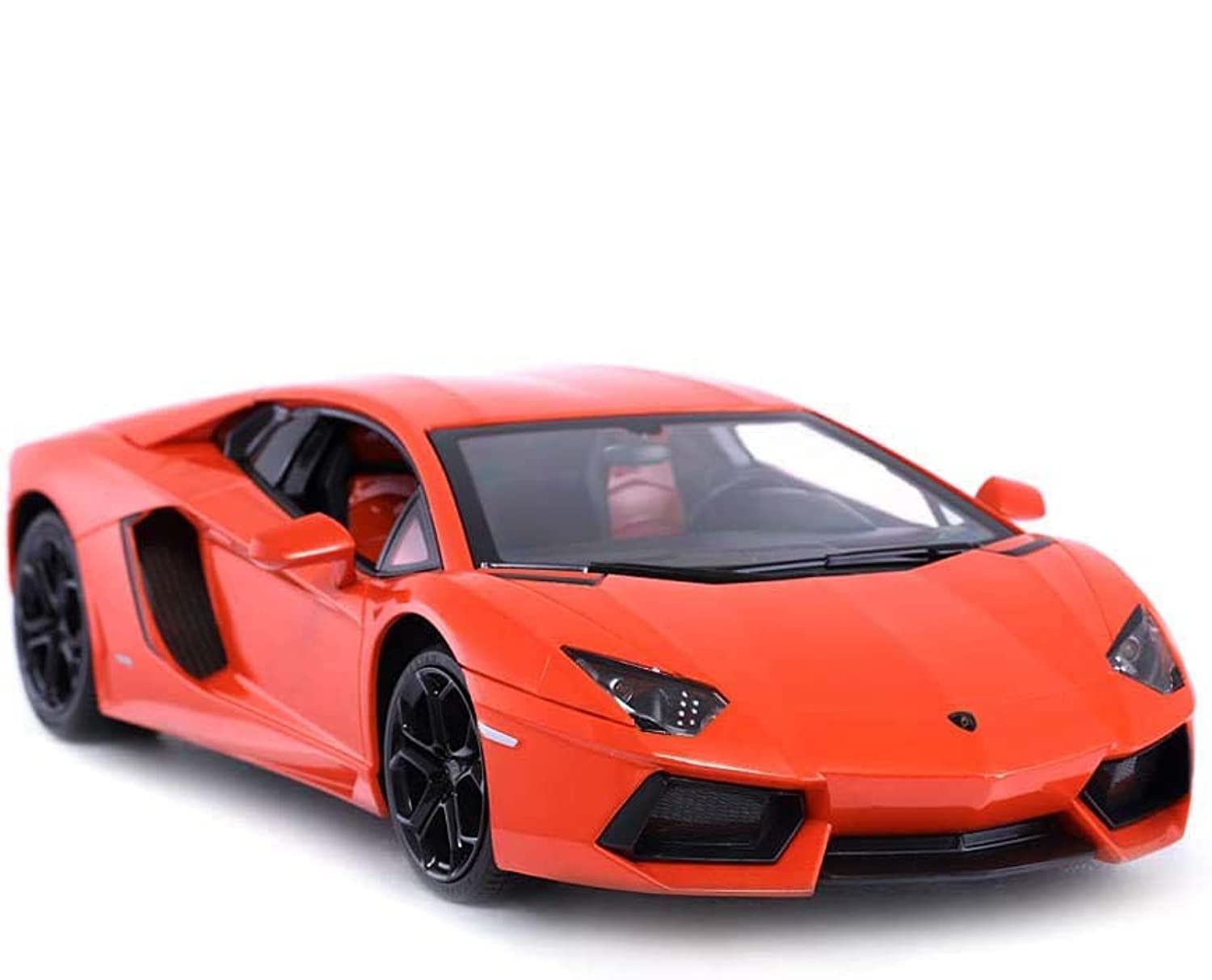 RC Cars simulation of Lamborghini Aventador LP700-4-Remote Control RC Car 1:24 Scale Working Lights 2.4Ghz (RED)