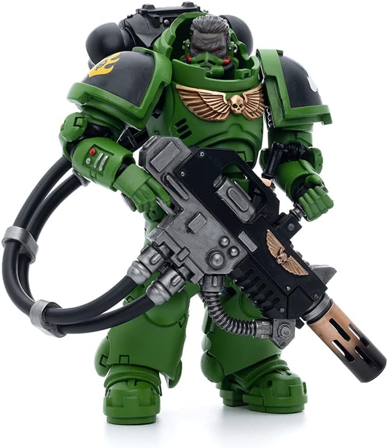 JOYTOY 1/18 Action Figures Warhammer 40K Mecha Model Salamanders Eradicators Brother T'Kren