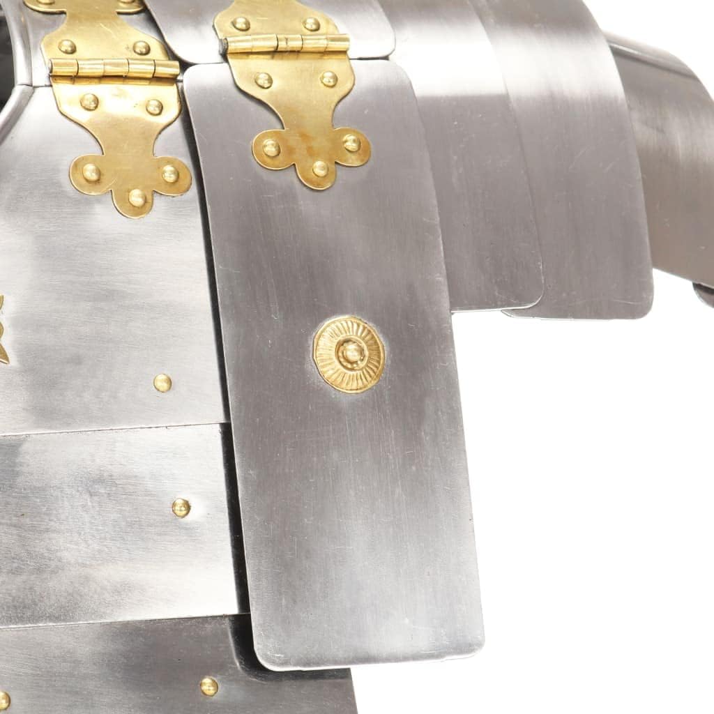 Rüstungen & Helme: LARP- und Römer-Repliken getestet vidaXL Römischer Brustpanzer Cuirass Lorica Replik