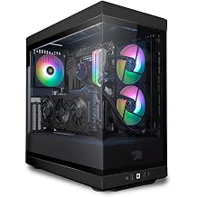 Black Gaming PC Computer Desktop, Intel 8-Core i3-10300 Processor, 4GB RAM, 128GB SSD, GeForce GT 610, WiFi 6, Bluetooth, RJ-45, Windows 11 Home