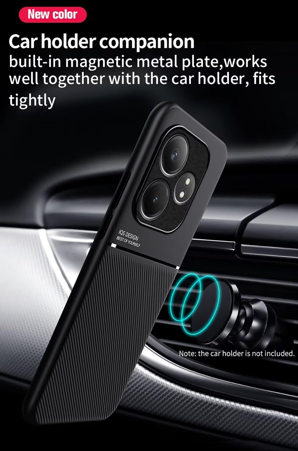 Ultracienkie silikonowe etui z TPU do Realme GT 6 / Realme GT 6T, tekstura skóry jest antypoślizgowa i odporna na wstrząsy obudowa na telefon - zielone