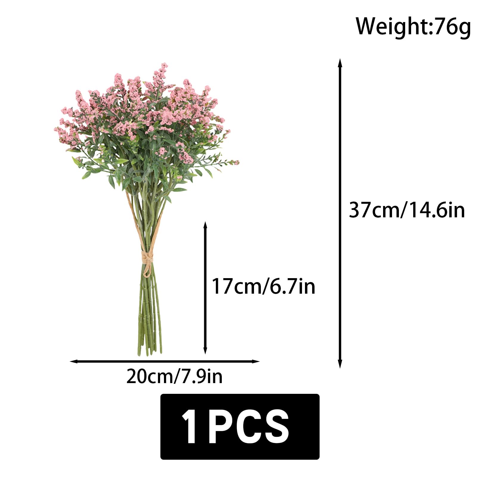astylishome Artificial Flowers Indoor Large Wedding Bouquets For Bride Bridal Bouquets Artificial Flower Bouquet For Wedding Bridesmaid Bouquets For Valentine's Day Ceremony Church Decor 3806 - Image 3