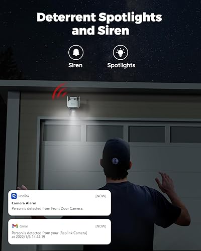 Miniatura 6 de REOLINK TrackMix+Panel Solar, cámaras de seguridad solar 4K para exteriores con seguimiento automático, panorámica de 360°, zoom híbrido 8X, visión