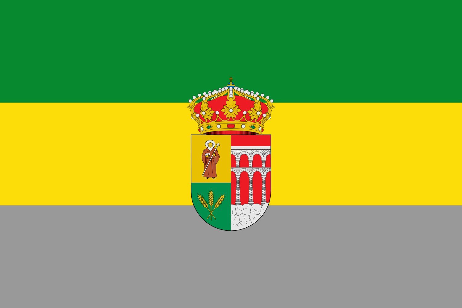 Drapeau Navas de San Antonio pour pavoiser votre balcon et vos fêtes