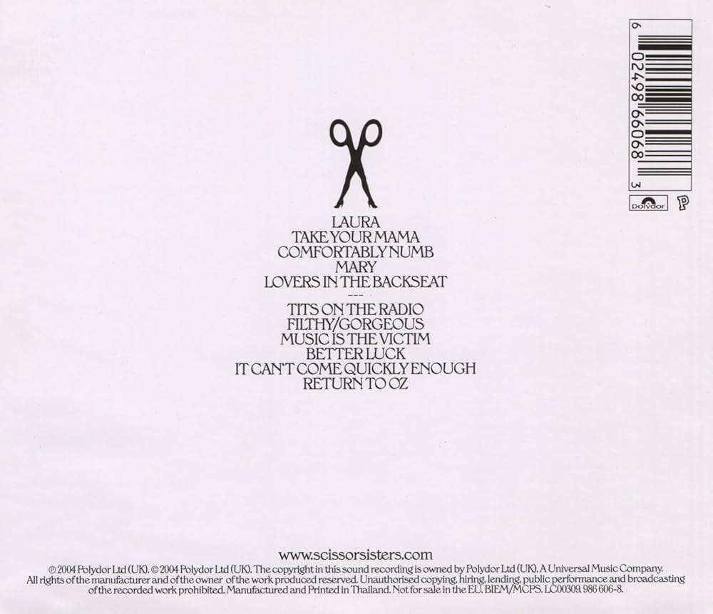 シザー・シスターズ SCISSOR SISTERS  CD＋DVD シザー・シスターズ SCISSOR SISTERS CD＋DVD - メルカリ