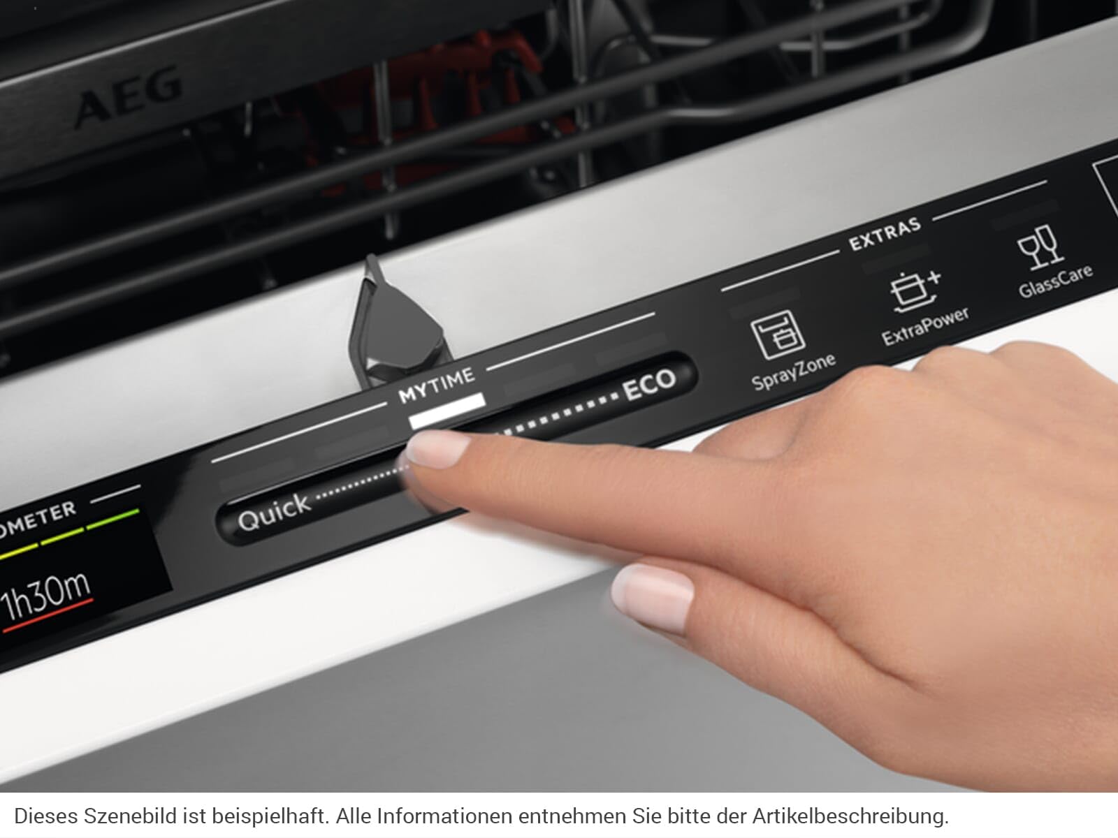 AEG Geschirrspüler Vollintegriert Edelstahl 15 Maßgedecke 10 Programme ProWater-System TimeBeam 42 dB 11 Liter Wasserverbrauch