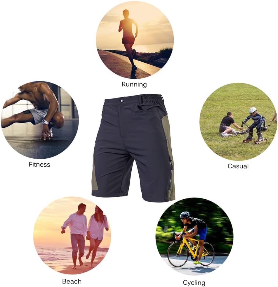 Pantaloncini Da Ciclismo A Compressione Per Ragazzi - Tricot Sportivo, Traspirante, Senza Cuciture - Foto 3