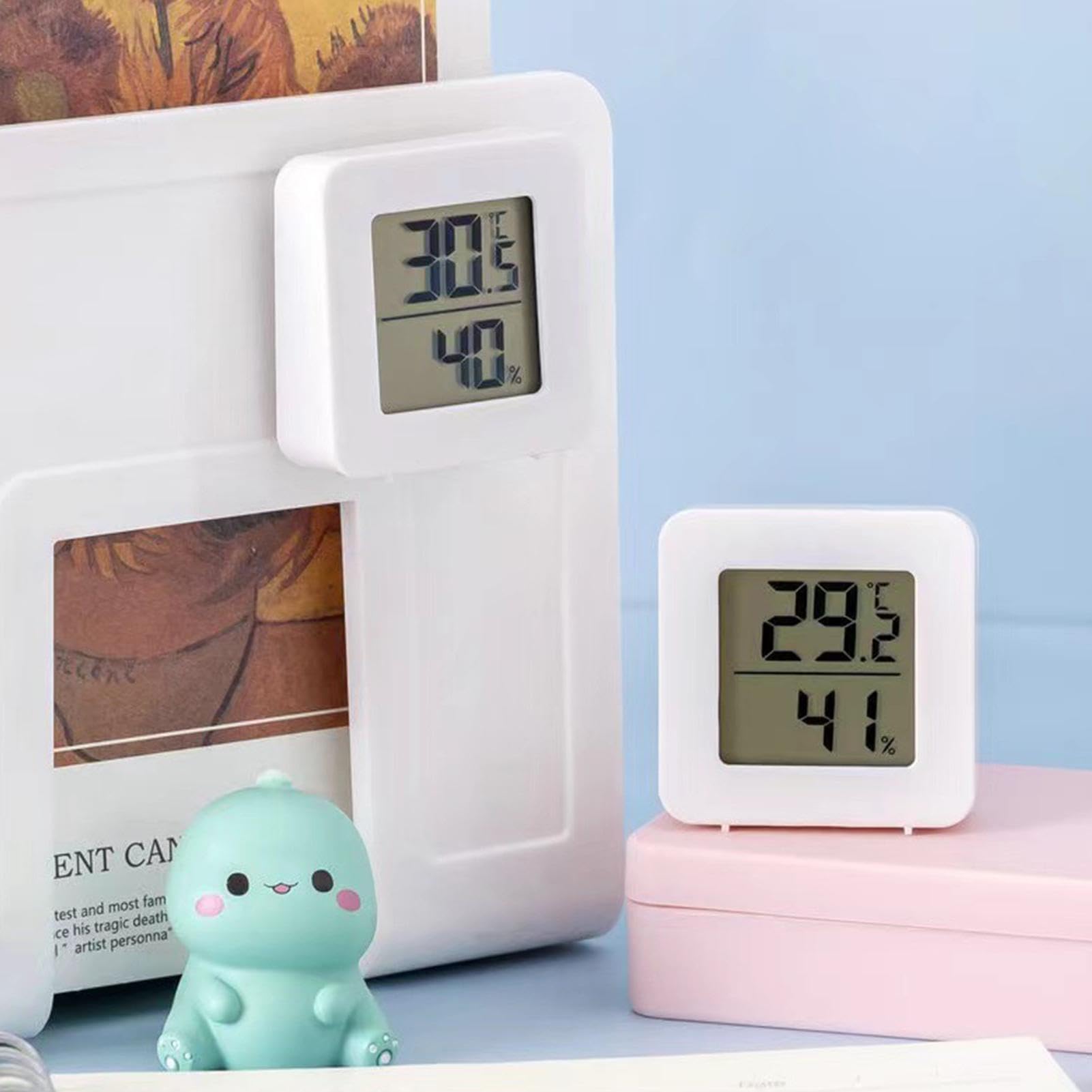 Monitoraggio 'umidità a temperatura - misuratore di umidità igrometro | digitale con indicatore di espressione,Sensore di umidità interna Indicatore di comfort 'aria per serre, appartamenti, incuba