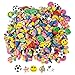 Bulk Mini Eraser Assortment - 500 Pack - Classroom Giveaways, Party Favors