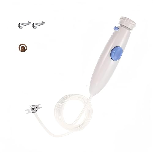 Accesorios de higiene bucal compatibles con Waterpik WP-100 WP-900 kit de repuesto para hilo dental ultra agua paquete de 1 mangomanguera