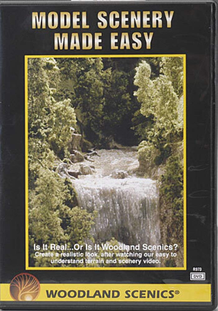 Model Scenery Made Easy DVD la méthode visuelle simplifiée pour décors miniatures