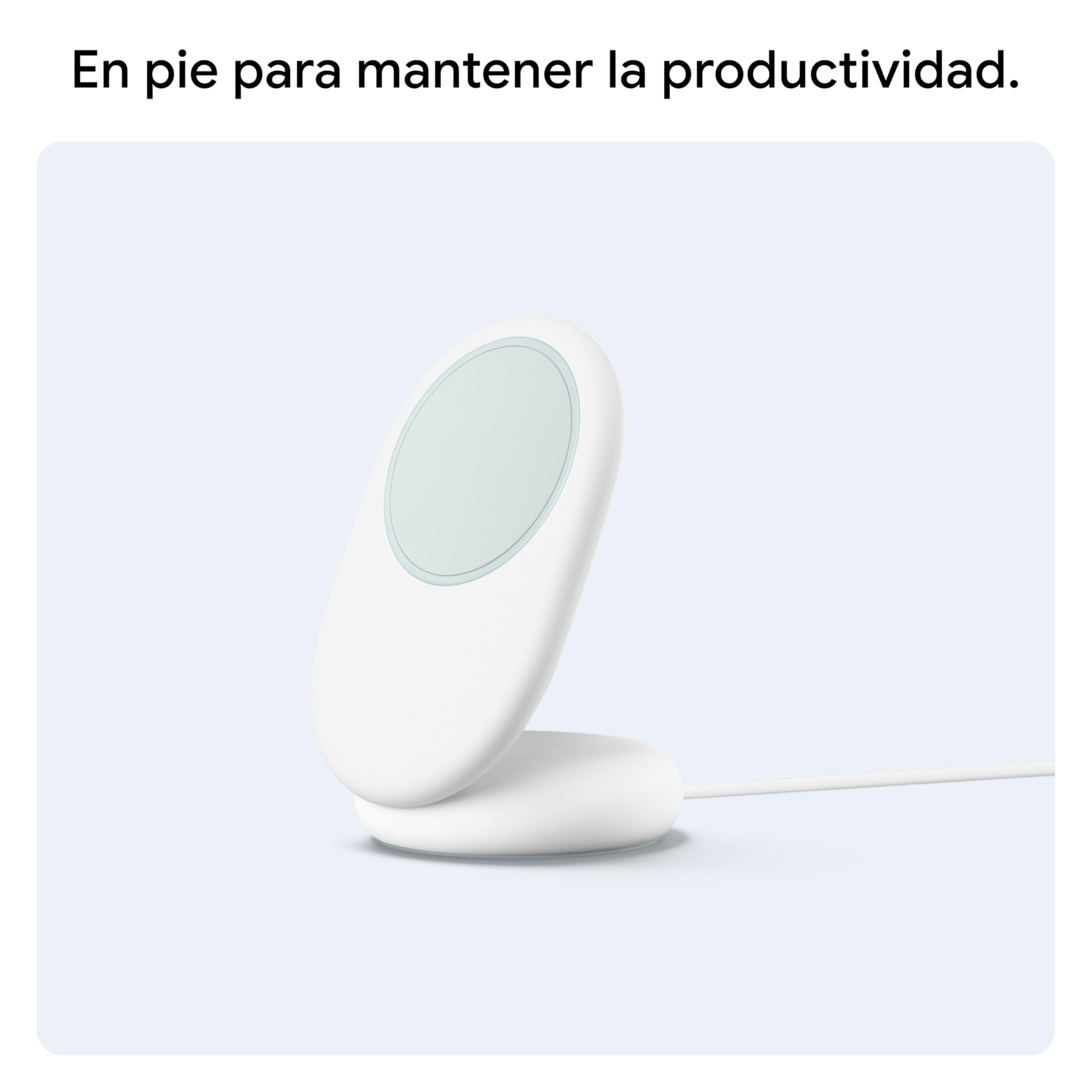 Google Cargador Pixelsnap con Soporte: Cargador inalámbrico Qi2 de 25 W y Soporte (Creado por Google)