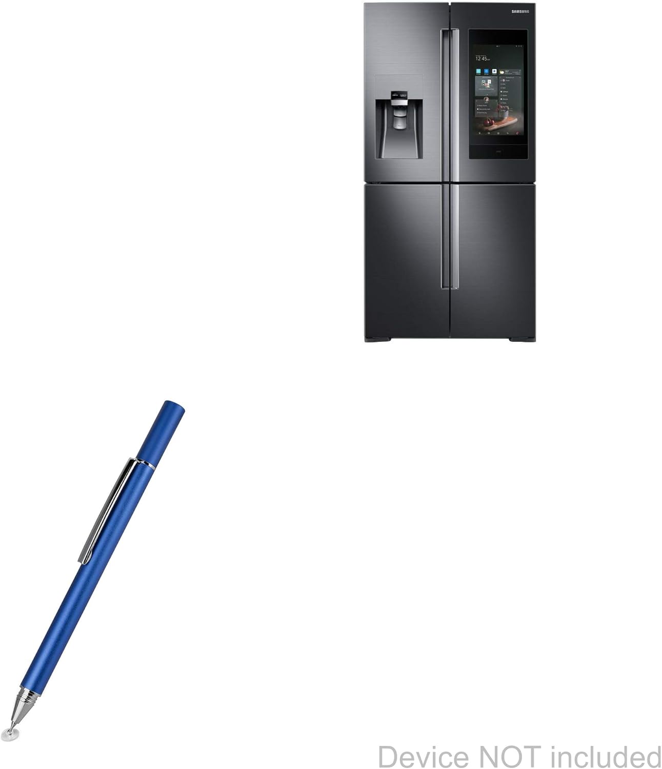 BoxWave Stylus Pen Compatible with Samsung Family Hub Refrigerator with AKG Speaker - FineTouch Capacitive Stylus, Super Precise Stylus Pen - Lunar Blue