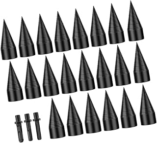 HANABASS 1 Set Wood Splitting Drill Auger bit Wood Cutting Drill Bit Firewood Splitter Screw High Hardness