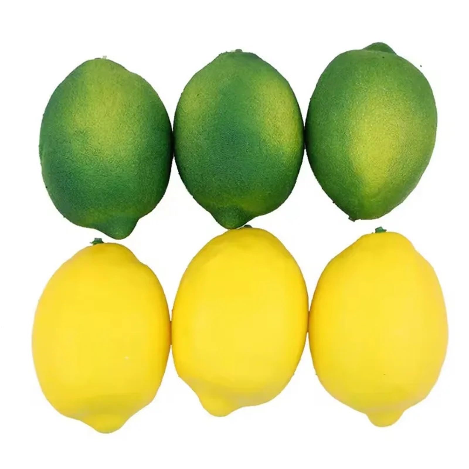 Dcrxz Artificial Fruit 10pcs Artificial Lemon Fruit Home Decoration Theater Props Stage Decoration Props(YELLOW)