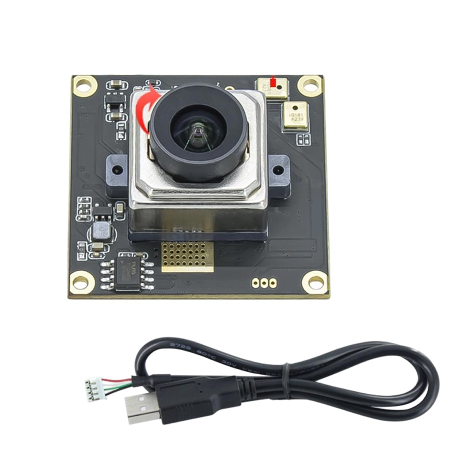 Webcam 4K com módulo de câmera de sensor IMX577 resolução 3840x3040 a 30FPS para