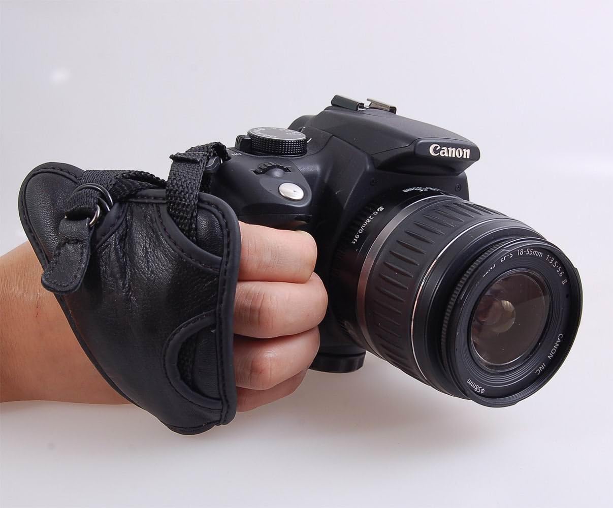 VFFoto Genuine Leather DSLR Camera Hand Grip Strap for Canon Nikon Camera And