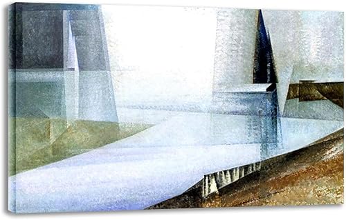 Rega III by Lyonel FFramed Famous Canvas Wall ArtOil Painting ReproductionPrint on CanvasAbstract Picture for Living Room Office