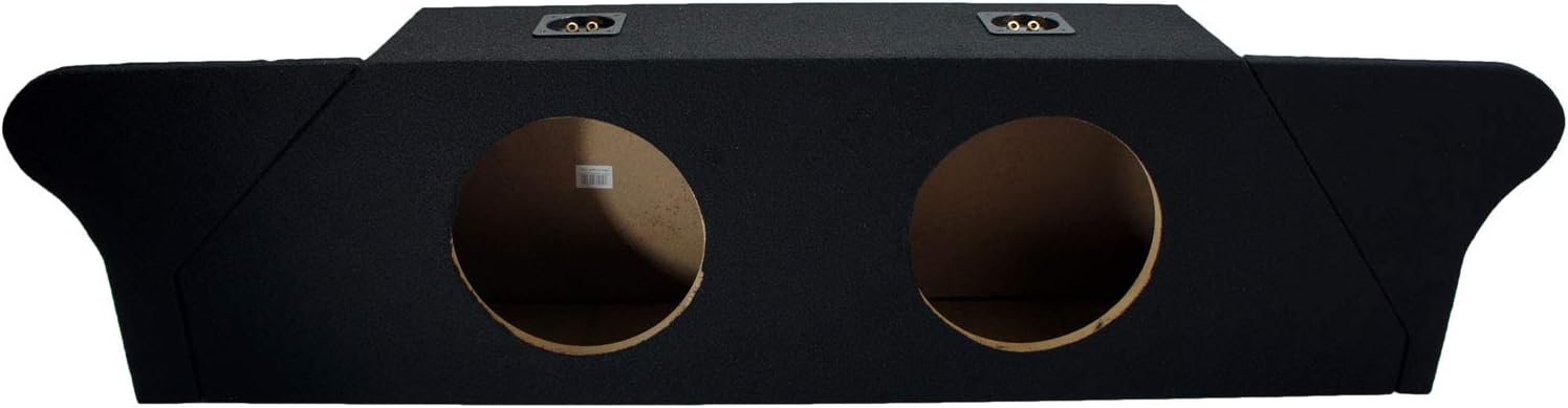 American Sound Connection 2010-2015 Chevy Camaro LS, LT & SS Model Custom Fit Dual 10" Subwoofer Enclosure Sub Box