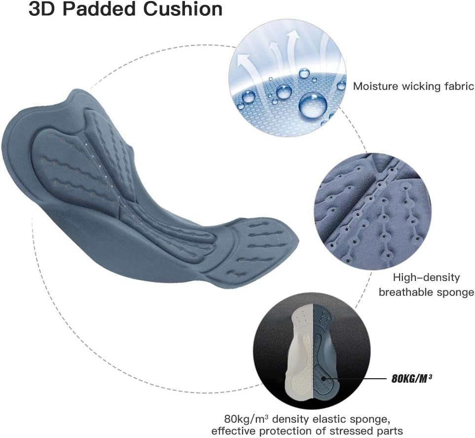 Mysenlan Men's Cycling Jersey Set Long Sleeve Bike Shirt 3D Padded Long Pants Bicycle Tights Clothing