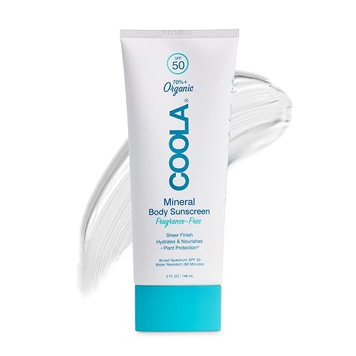 COOLA Organic Mineral Sunscreen SPF 30 Sunblock Body Lotion Dermatologist Tested Skin Care For Daily Protection Vegan And Gluten Free 5 Fl Oz