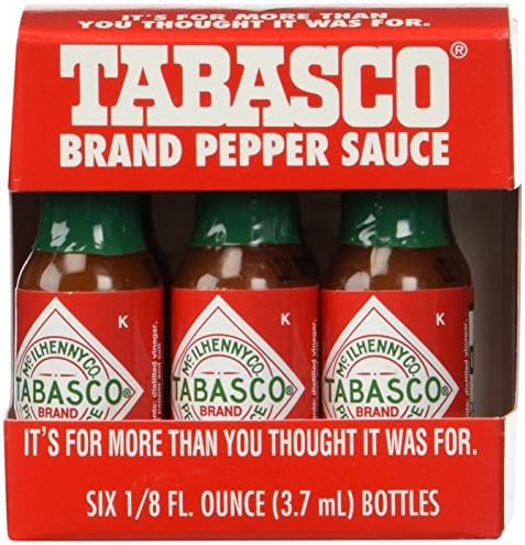 TABASCO brand Pepper Sauce "6-pack Miniatures" 1/8oz.