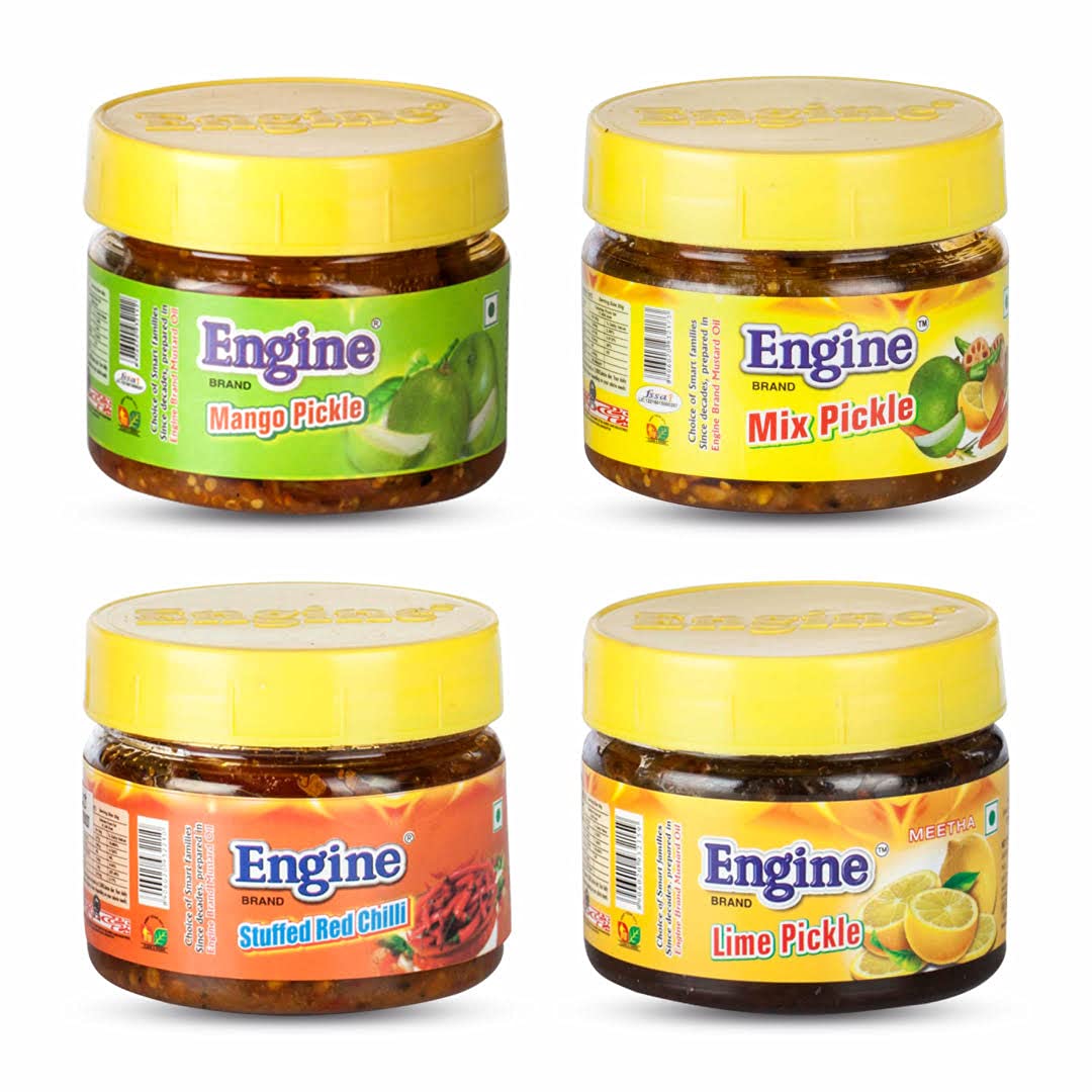 Engine Home Made Achar Combo of Mango(200g), Mix(200g), Stuffed Red Chilli(200g), Sweet Lemon(225g) Homemade Mix Vegetable Achaar/ kachi Ghani Oil Mixed Pickle (B09B4CXY3G) Amazon Price History, Amazon Price Tracker