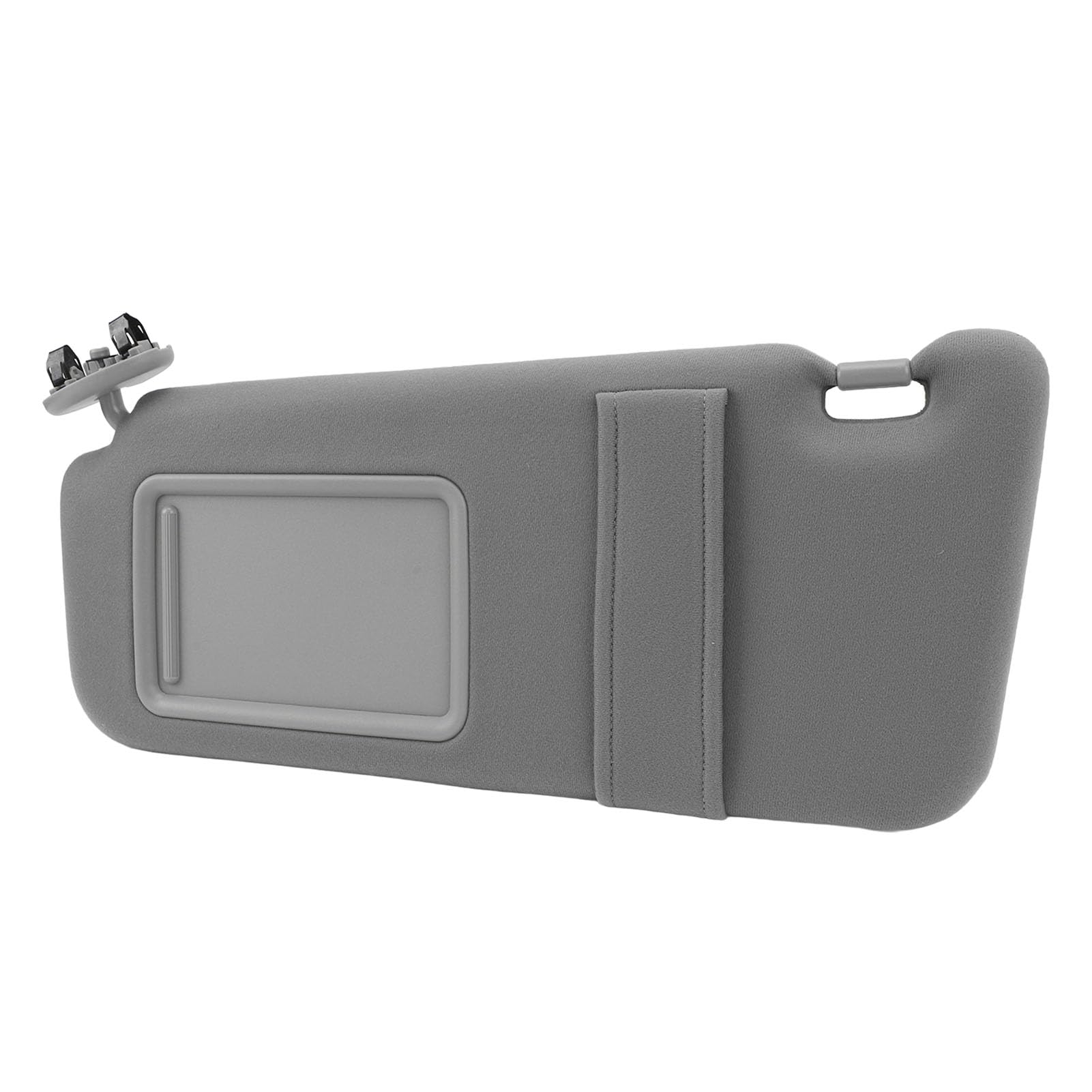 Generic Driver Side Sun Visor, Grey ABS Sunvisor Replacement 74320-06800-B0, Left Driver Side Sun Visor for 2007 to 2011 LHD Car