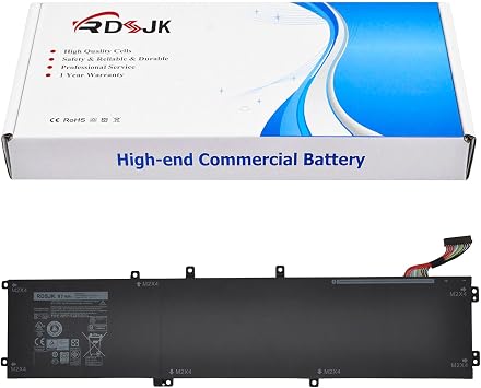 بطارية الكمبيوتر المحمول 6GTPY لـ Dell XPS 15 9560 9550 i7-7700HQ 9570 7590 الدقة 5510 5520 M5510 M5520 5530 M5530 5540 M5540 Inspiron 7000