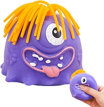 awakentti Funny Hair-Pulling Screaming Toy, Funny Scream Toys, Christmas Screaming Monster Toys for Car Trip, Classroom, Bedroom, School Bus