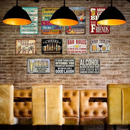 Geroclonup Vintage Darts Knowledge Metal Tin Sign Dart Board Accessories Dart Holder Wall Mount Dart Throw Line Poster Metal Aluminum Signs 14X20cm - Image 4