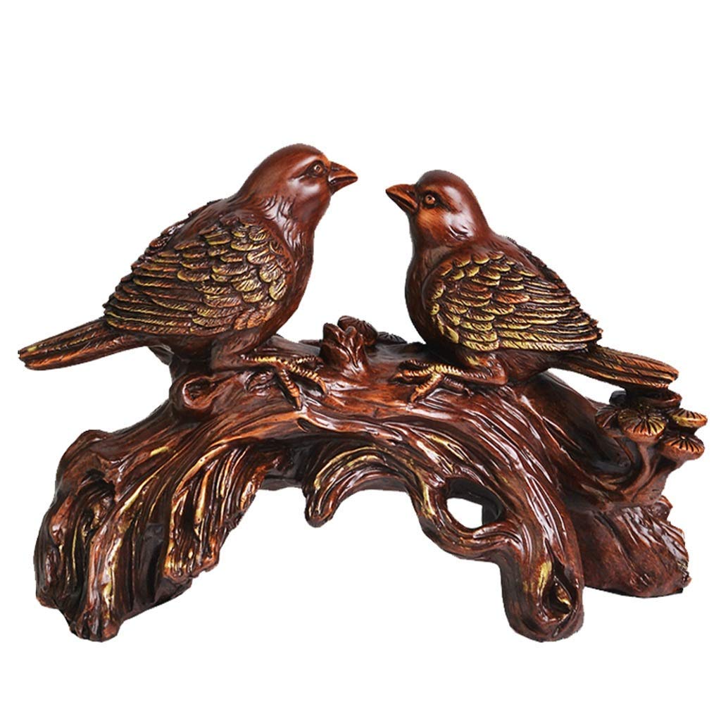 Maison salon décoration statues d'oiseaux et objets d'art pour buffet moderne