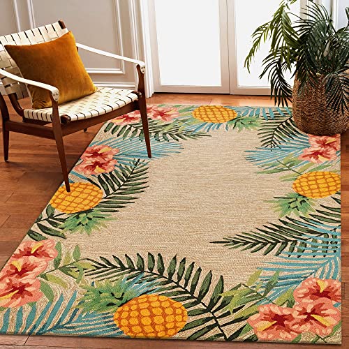 Tapete Liora Manne Ravella Tropical 5' x 7'6" miniatura 4