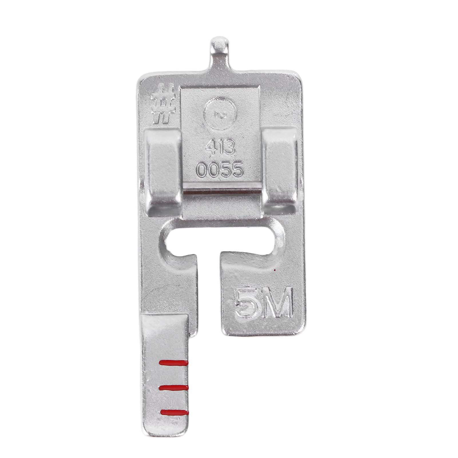 SDGBCXD Sewing machine presser foot, Buttonhole Presser Foot Replacement, Stainless Steel, Creates Buttonholes Satin Stitches, Sewing Machine Accessory