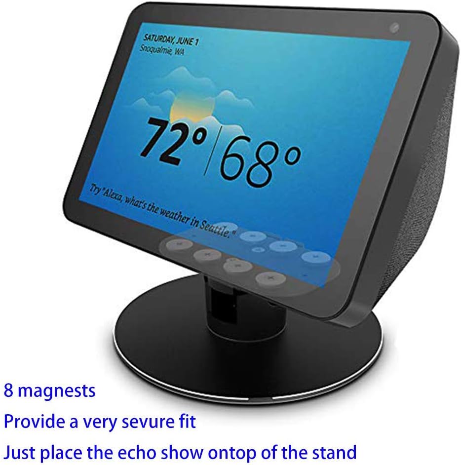 ATOPHK Adjustable Stand only for Echo Show 8 / Echo Show 8 (2nd Gen), Echo Show 8 (2nd Gen / 1st Gen) Tilt + Swivel Stand